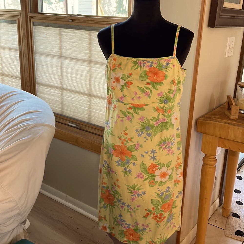 Ralph Lauren Simple Cotton and Lycra Dress Sz. 12